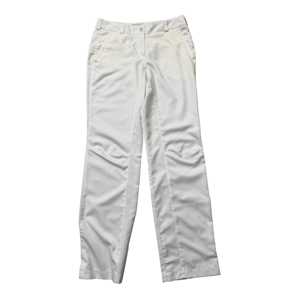 Nike Golf Tour Performance Dri-FIT White Golf Pants Women's Size 4